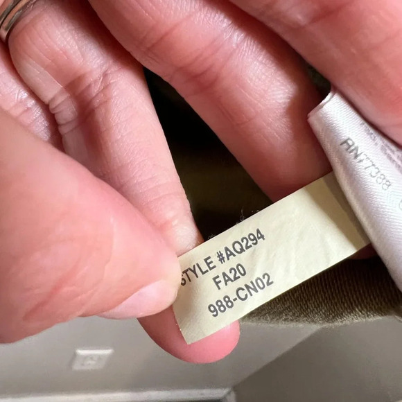 J. Crew Garment-Dyed Military Jacket Size Small Utility Field Travel Green - Picture 12 of 12